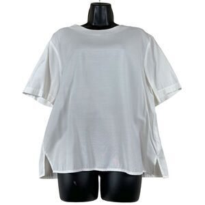 Vintage Gloria Lance Ivory Casual Blouse Size Large